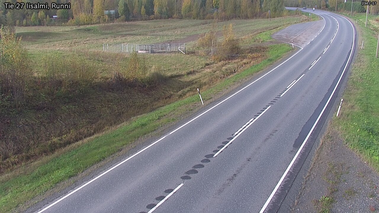 Kelikamerat Kuva Tie 27 Iisalmi, Runni, Iisalmi, Pohjois-Savo