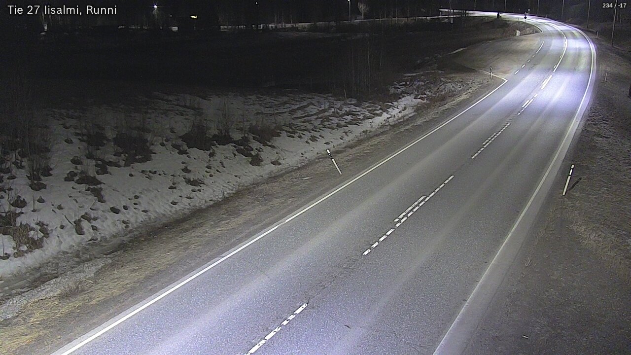 Kelikamerat Kuva Tie 27 Iisalmi, Runni, Iisalmi, Pohjois-Savo