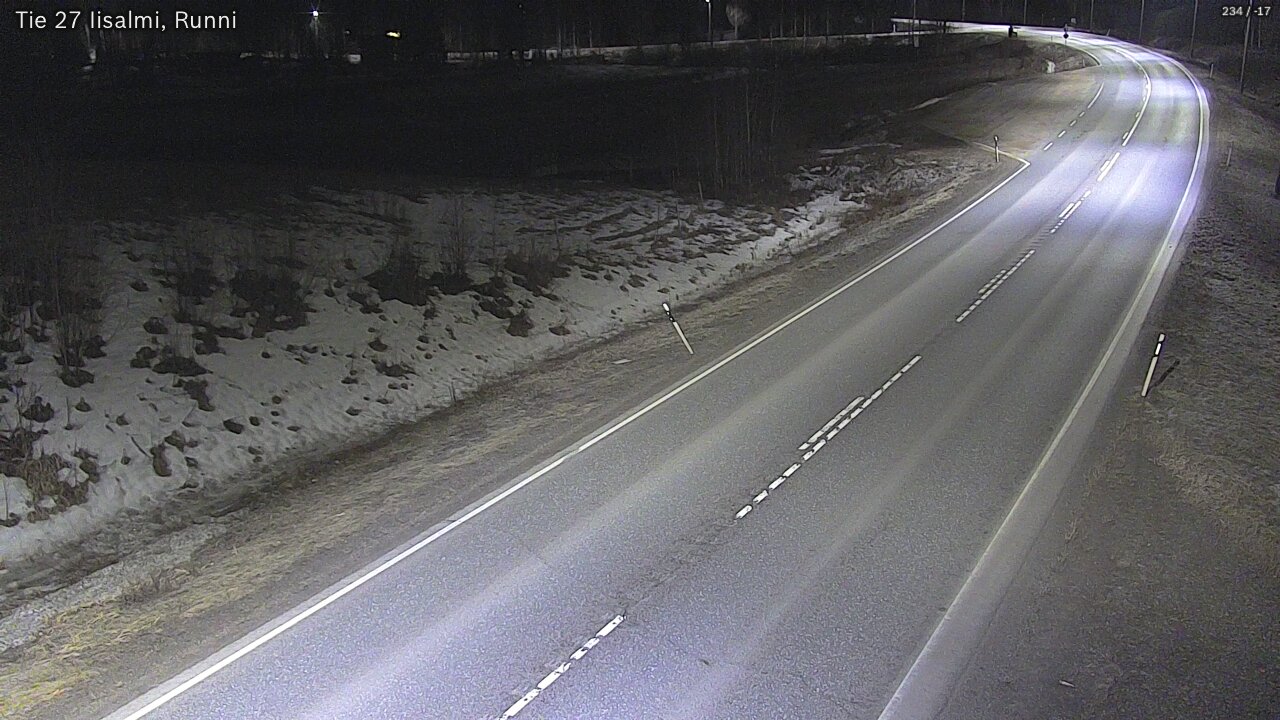 Kelikamerat Kuva Tie 27 Iisalmi, Runni, Iisalmi, Pohjois-Savo