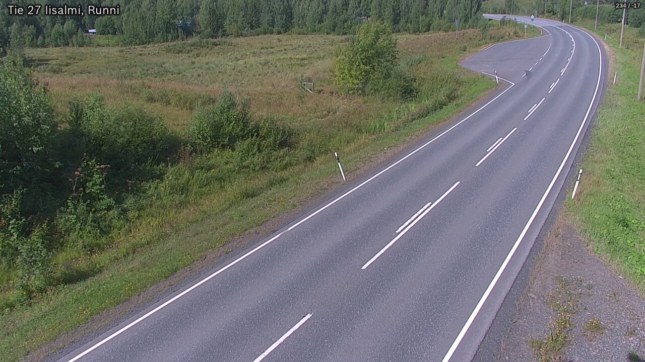 Kelikamerat Kuva Tie 27 Iisalmi, Runni, Iisalmi, Pohjois-Savo