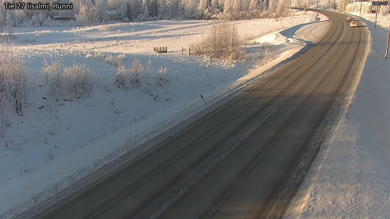 Weather Camera Image Road 27 Iisalmi, Runni, Iisalmi, Pohjois-Savo