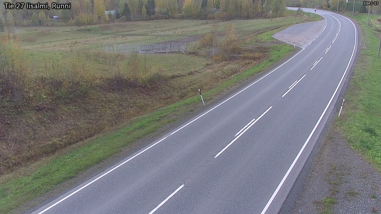 Kelikamerat Kuva Tie 27 Iisalmi, Runni, Iisalmi, Pohjois-Savo