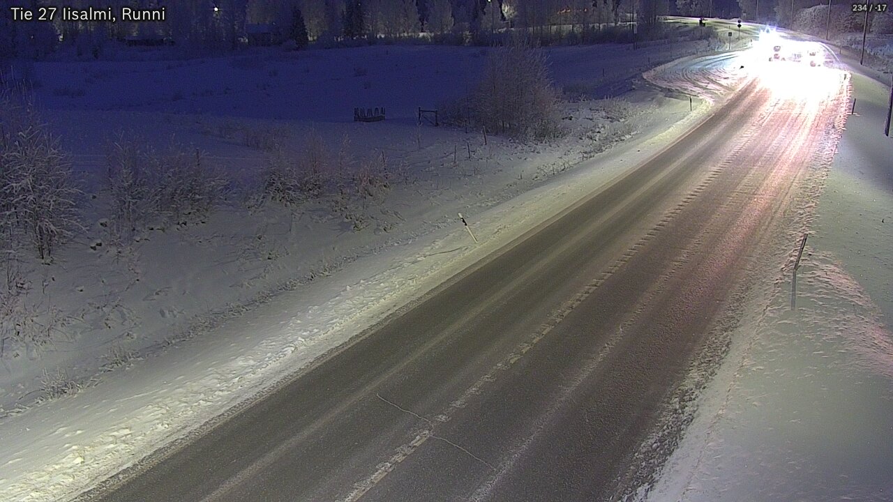 Kelikamerat Kuva Tie 27 Iisalmi, Runni, Iisalmi, Pohjois-Savo