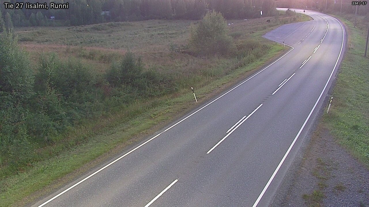 Kelikamerat Kuva Tie 27 Iisalmi, Runni, Iisalmi, Pohjois-Savo