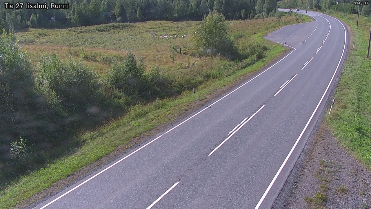 Kelikamerat Kuva Tie 27 Iisalmi, Runni, Iisalmi, Pohjois-Savo