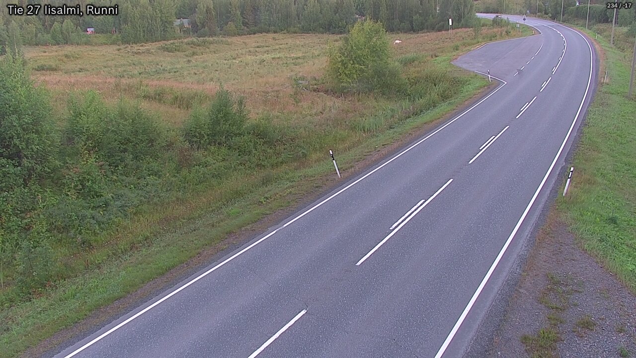 Kelikamerat Kuva Tie 27 Iisalmi, Runni, Iisalmi, Pohjois-Savo