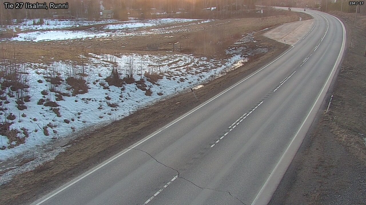 Kelikamerat Kuva Tie 27 Iisalmi, Runni, Iisalmi, Pohjois-Savo