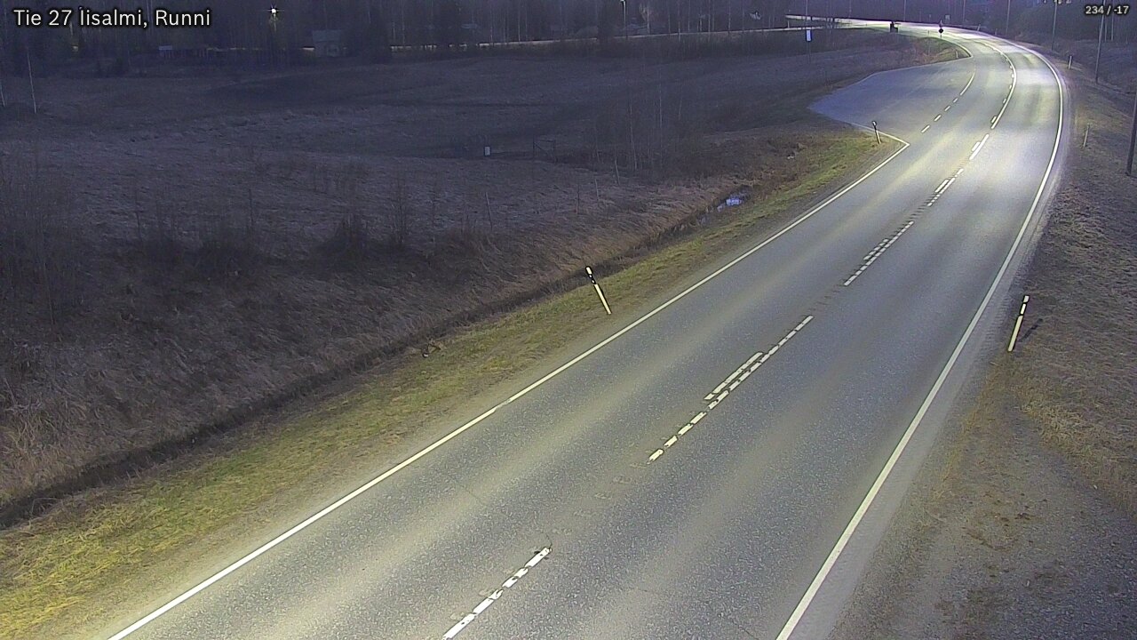 Kelikamerat Kuva Tie 27 Iisalmi, Runni, Iisalmi, Pohjois-Savo