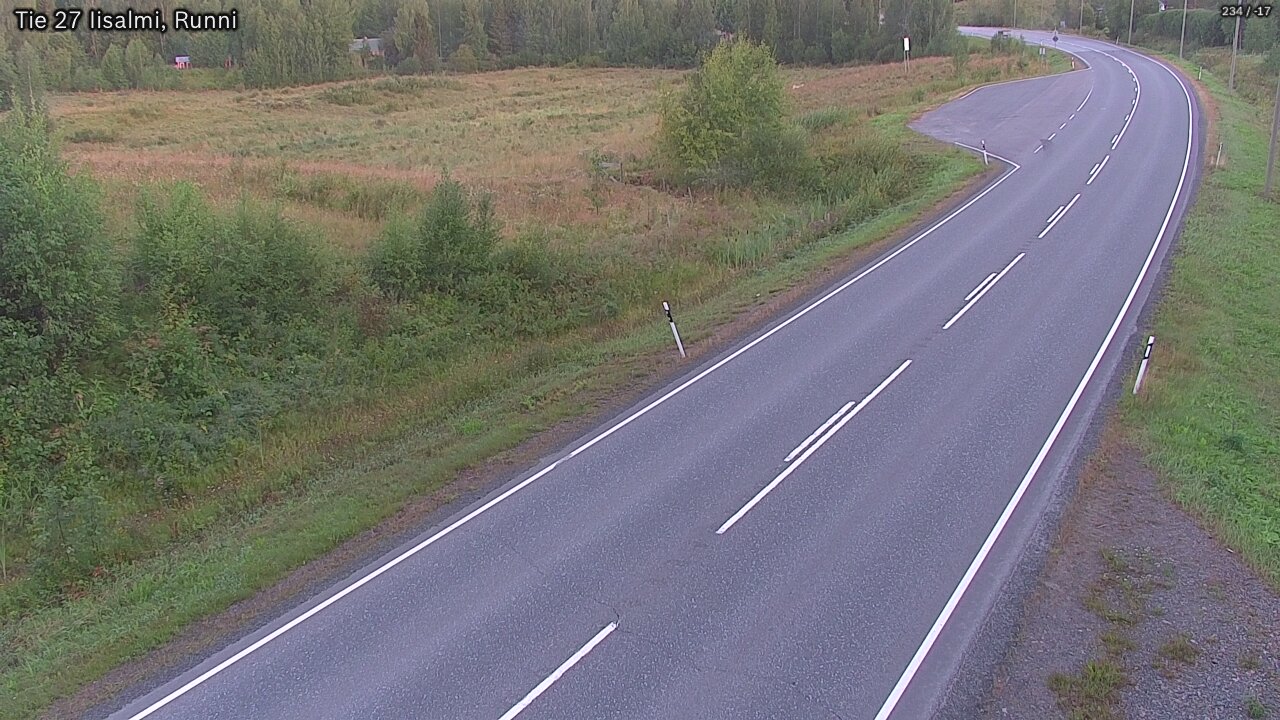 Kelikamerat Kuva Tie 27 Iisalmi, Runni, Iisalmi, Pohjois-Savo