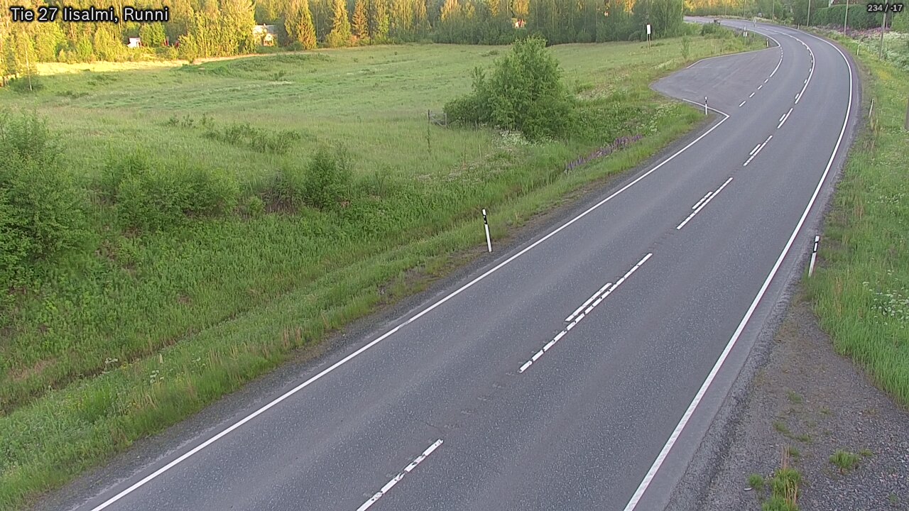 Kelikamerat Kuva Tie 27 Iisalmi, Runni, Iisalmi, Pohjois-Savo