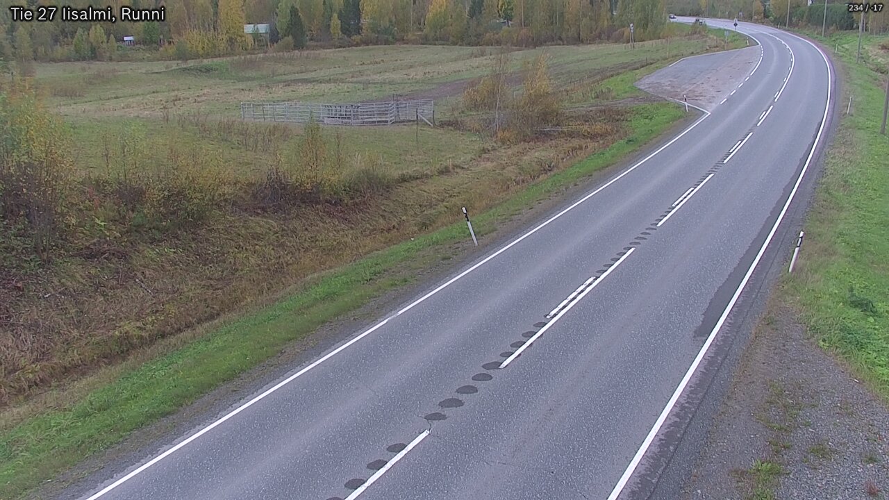Kelikamerat Kuva Tie 27 Iisalmi, Runni, Iisalmi, Pohjois-Savo
