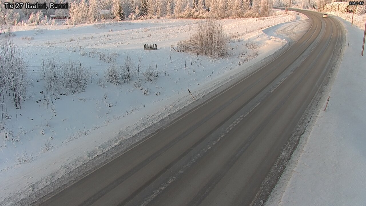 Weather Camera Image Road 27 Iisalmi, Runni, Iisalmi, Pohjois-Savo
