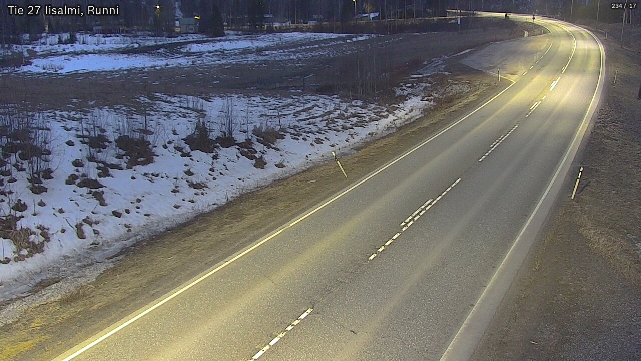 Kelikamerat Kuva Tie 27 Iisalmi, Runni, Iisalmi, Pohjois-Savo