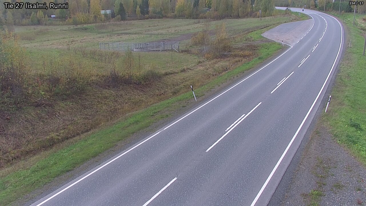 Kelikamerat Kuva Tie 27 Iisalmi, Runni, Iisalmi, Pohjois-Savo