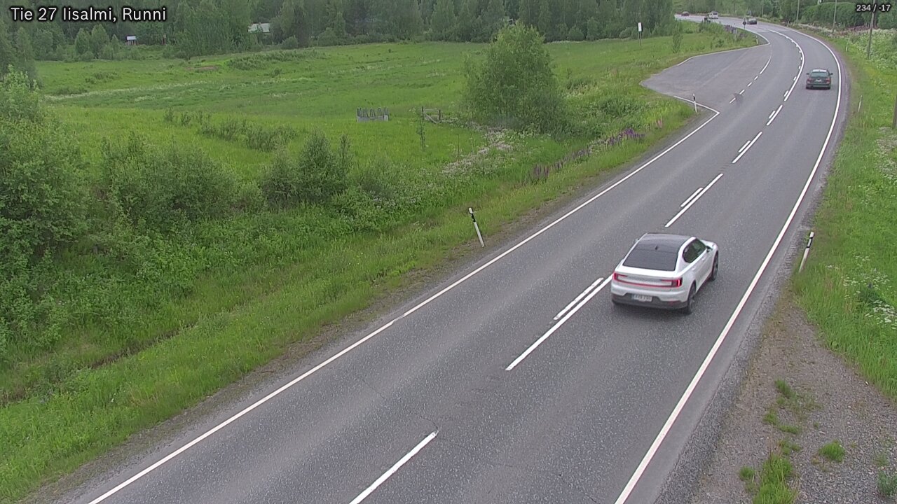 Weather Camera Image Road 27 Iisalmi, Runni, Iisalmi, Pohjois-Savo