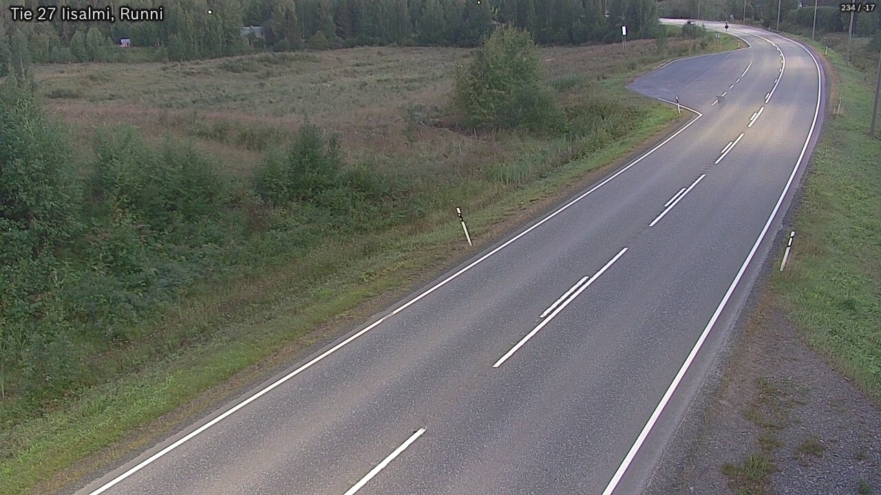 Kelikamerat Kuva Tie 27 Iisalmi, Runni, Iisalmi, Pohjois-Savo