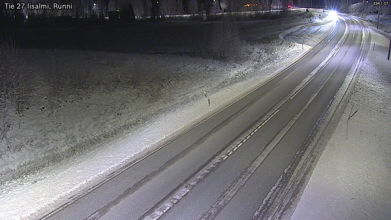 Kelikamerat Kuva Tie 27 Iisalmi, Runni, Iisalmi, Pohjois-Savo