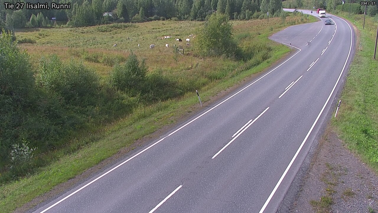 Kelikamerat Kuva Tie 27 Iisalmi, Runni, Iisalmi, Pohjois-Savo