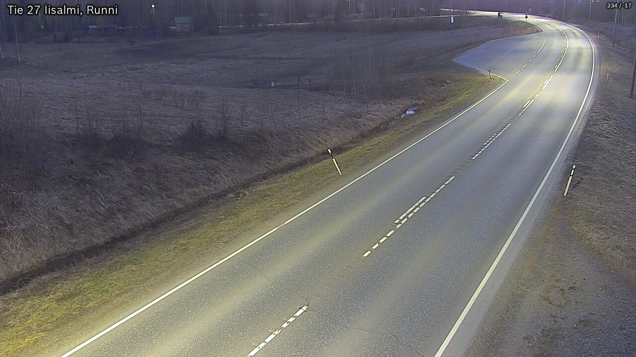 Kelikamerat Kuva Tie 27 Iisalmi, Runni, Iisalmi, Pohjois-Savo