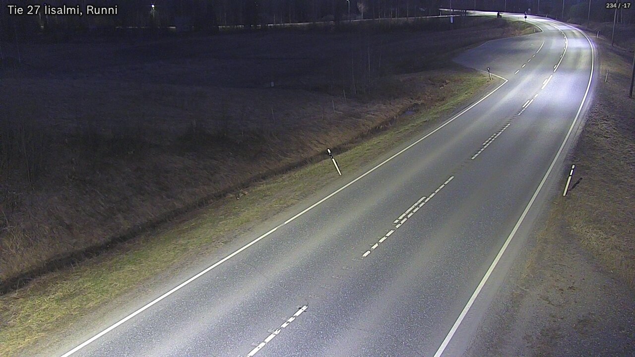 Kelikamerat Kuva Tie 27 Iisalmi, Runni, Iisalmi, Pohjois-Savo