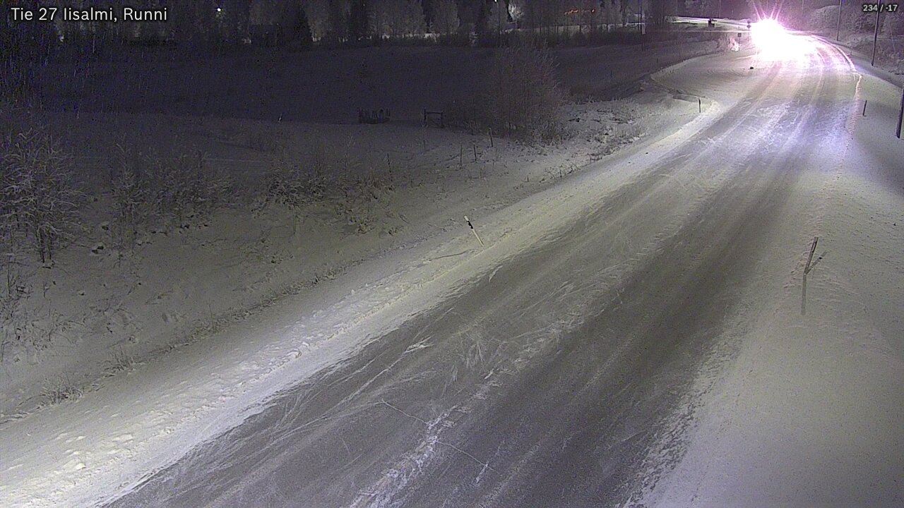 Kelikamerat Kuva Tie 27 Iisalmi, Runni, Iisalmi, Pohjois-Savo