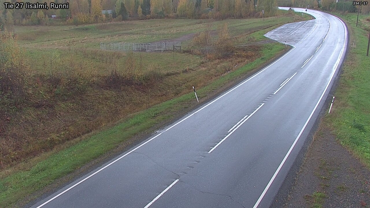 Kelikamerat Kuva Tie 27 Iisalmi, Runni, Iisalmi, Pohjois-Savo