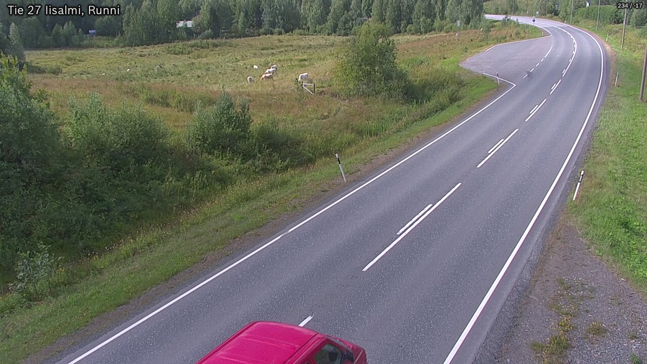 Kelikamerat Kuva Tie 27 Iisalmi, Runni, Iisalmi, Pohjois-Savo