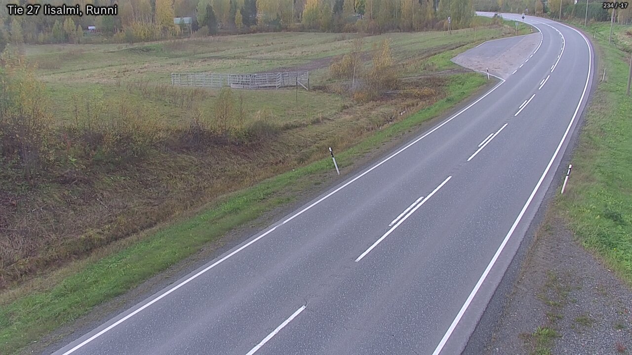 Kelikamerat Kuva Tie 27 Iisalmi, Runni, Iisalmi, Pohjois-Savo