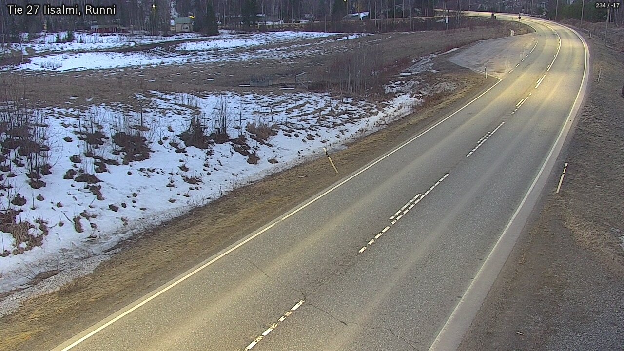 Kelikamerat Kuva Tie 27 Iisalmi, Runni, Iisalmi, Pohjois-Savo