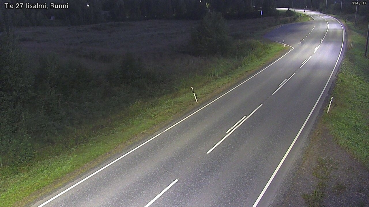 Kelikamerat Kuva Tie 27 Iisalmi, Runni, Iisalmi, Pohjois-Savo