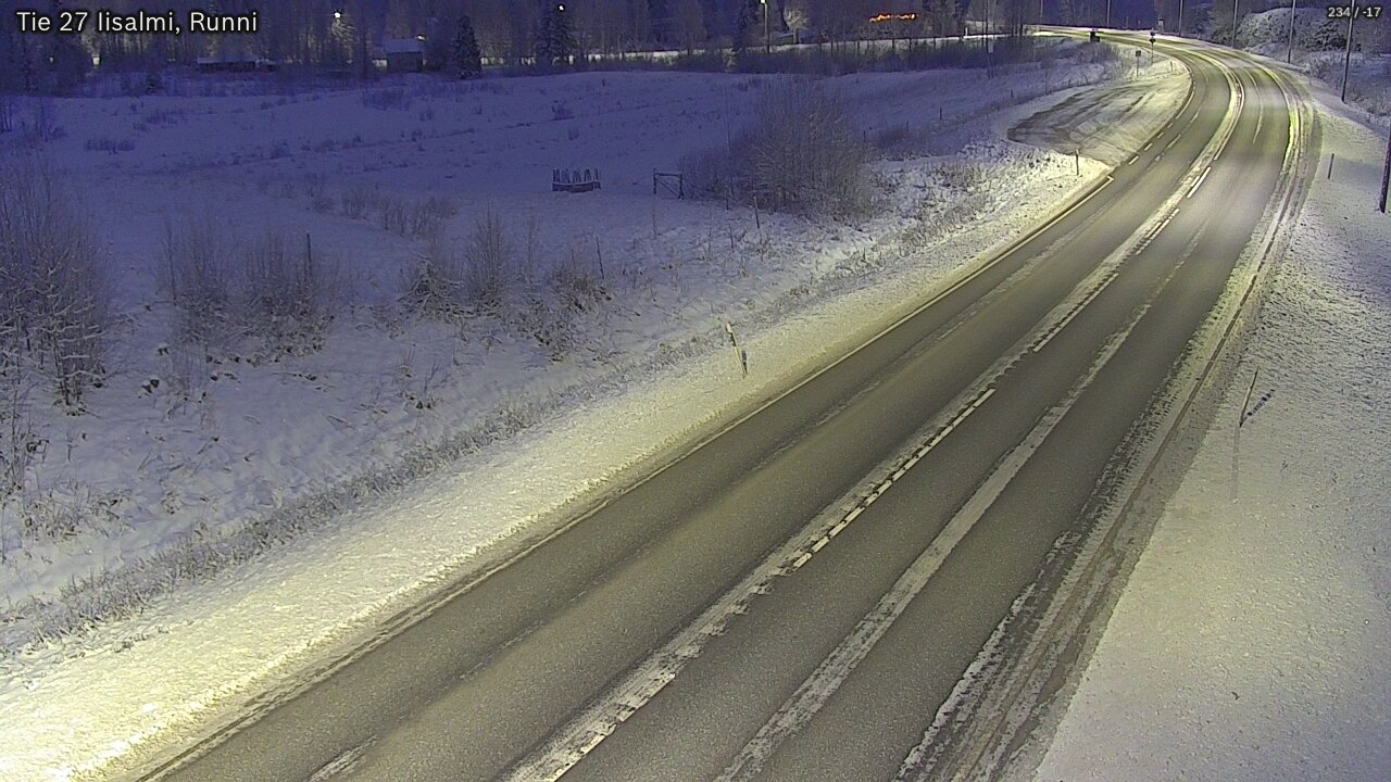 Kelikamerat Kuva Tie 27 Iisalmi, Runni, Iisalmi, Pohjois-Savo