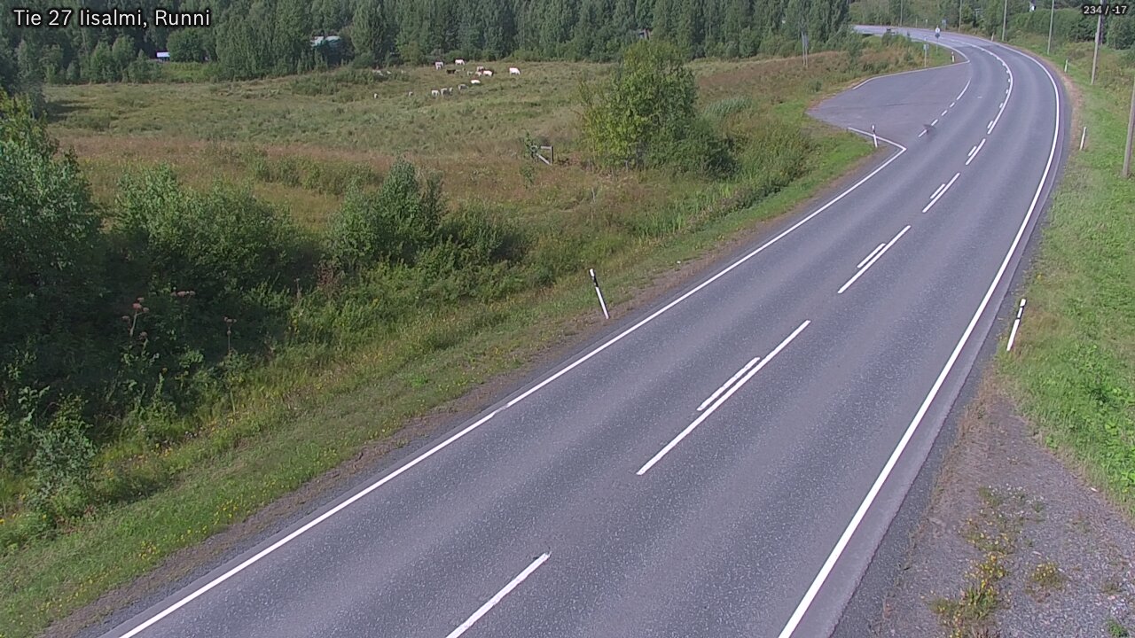 Kelikamerat Kuva Tie 27 Iisalmi, Runni, Iisalmi, Pohjois-Savo