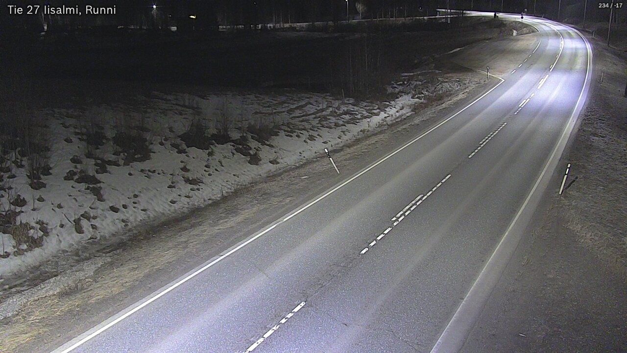 Kelikamerat Kuva Tie 27 Iisalmi, Runni, Iisalmi, Pohjois-Savo