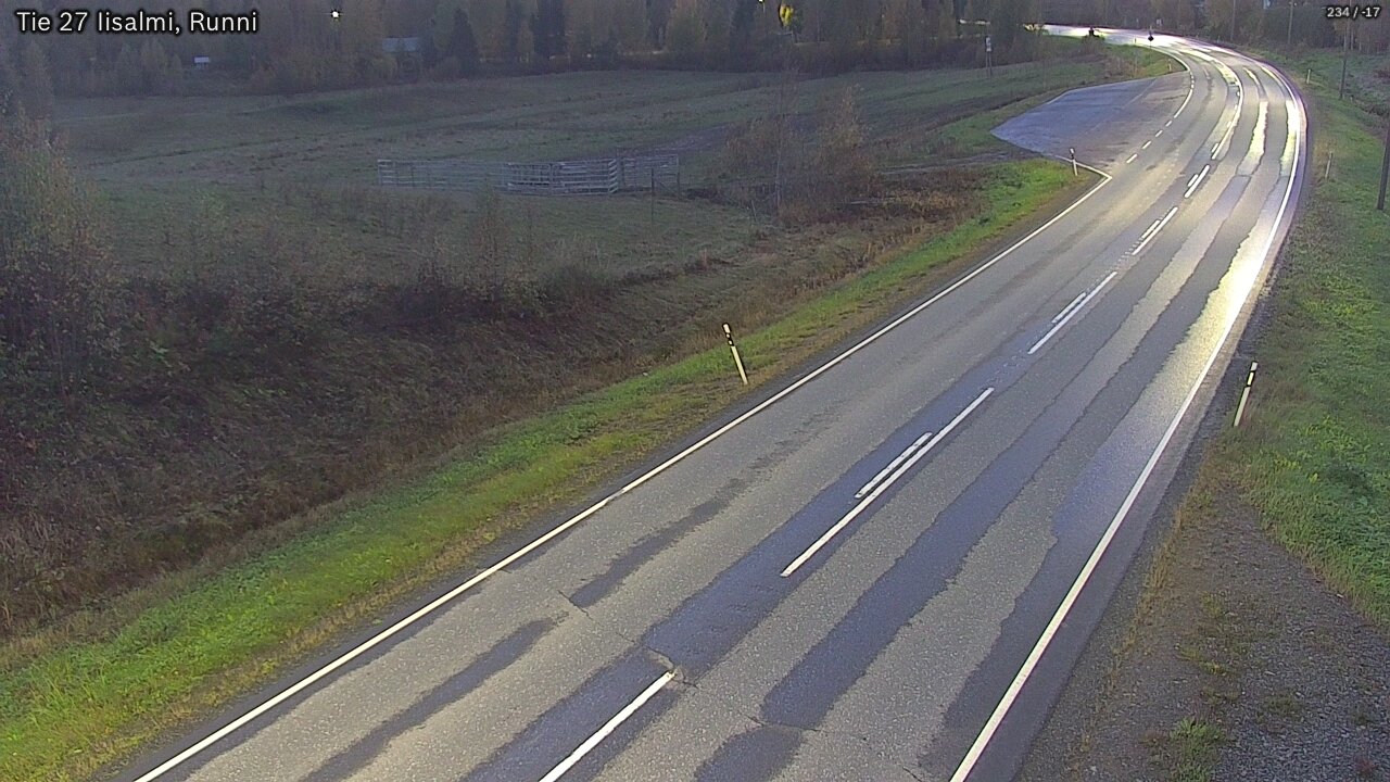 Kelikamerat Kuva Tie 27 Iisalmi, Runni, Iisalmi, Pohjois-Savo