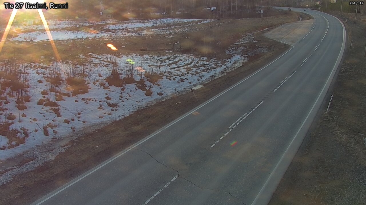 Kelikamerat Kuva Tie 27 Iisalmi, Runni, Iisalmi, Pohjois-Savo