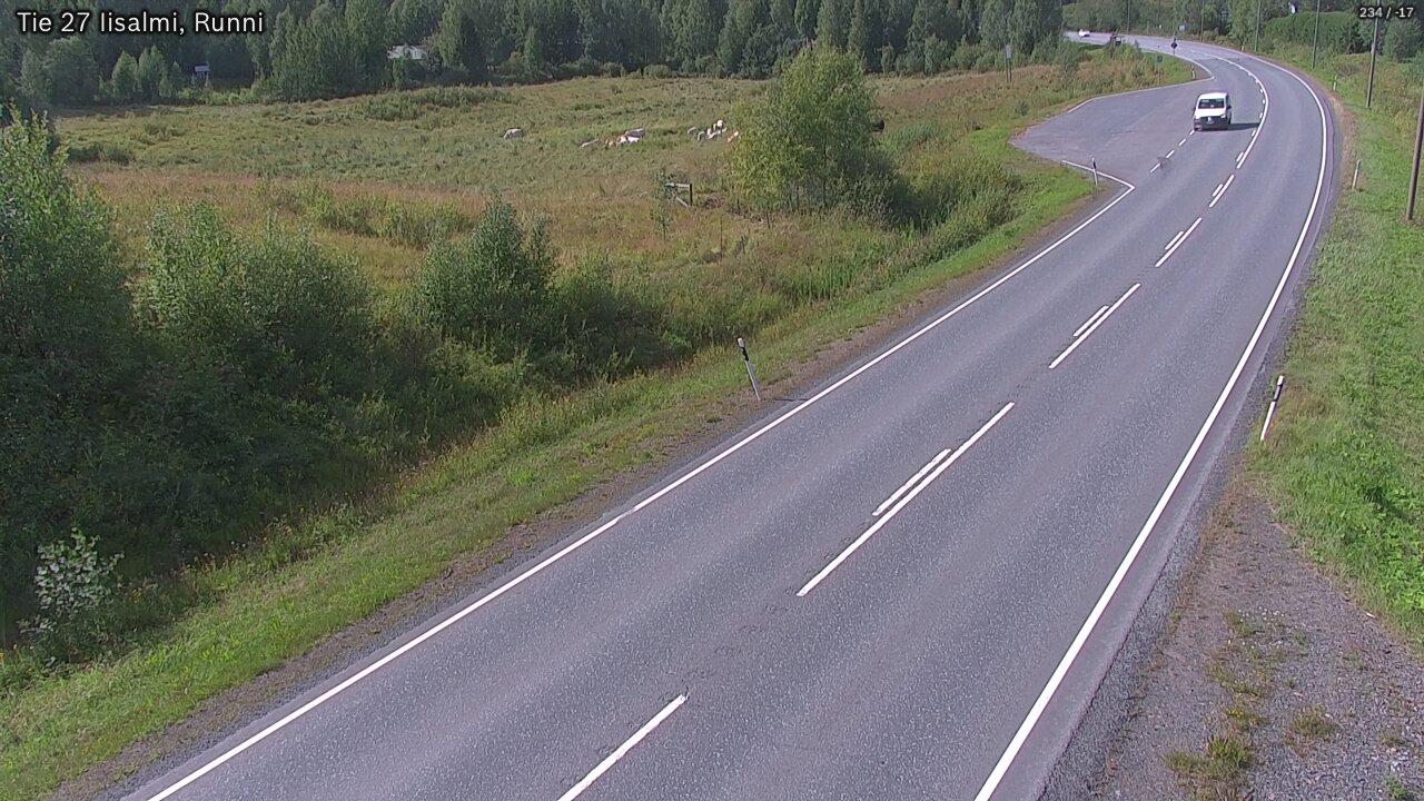 Kelikamerat Kuva Tie 27 Iisalmi, Runni, Iisalmi, Pohjois-Savo