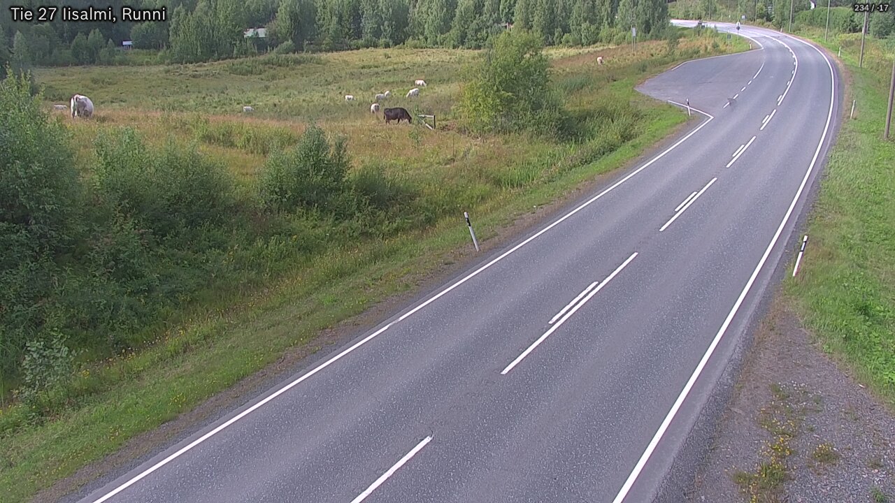 Kelikamerat Kuva Tie 27 Iisalmi, Runni, Iisalmi, Pohjois-Savo