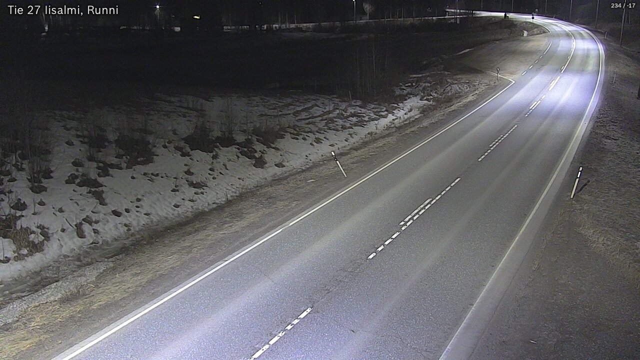 Kelikamerat Kuva Tie 27 Iisalmi, Runni, Iisalmi, Pohjois-Savo