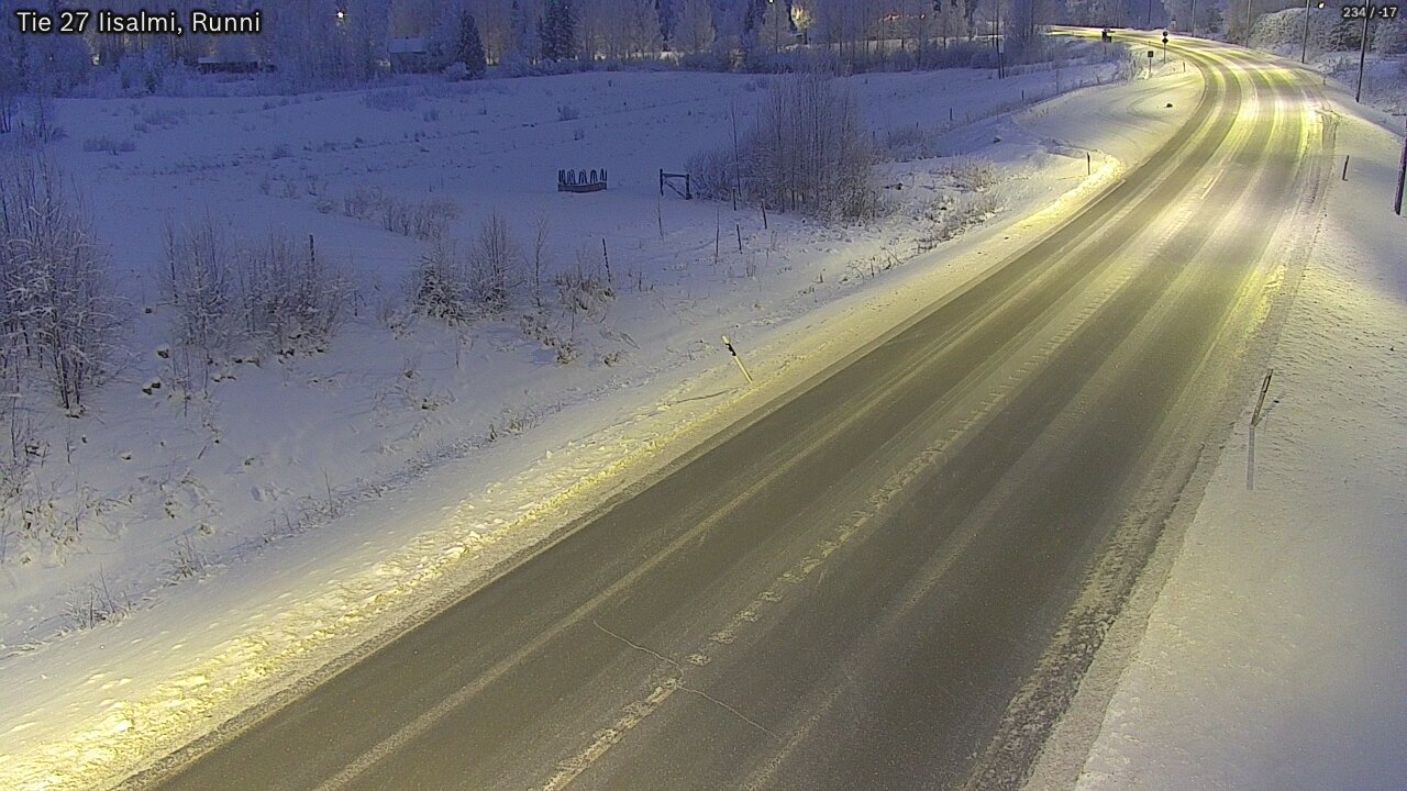 Kelikamerat Kuva Tie 27 Iisalmi, Runni, Iisalmi, Pohjois-Savo