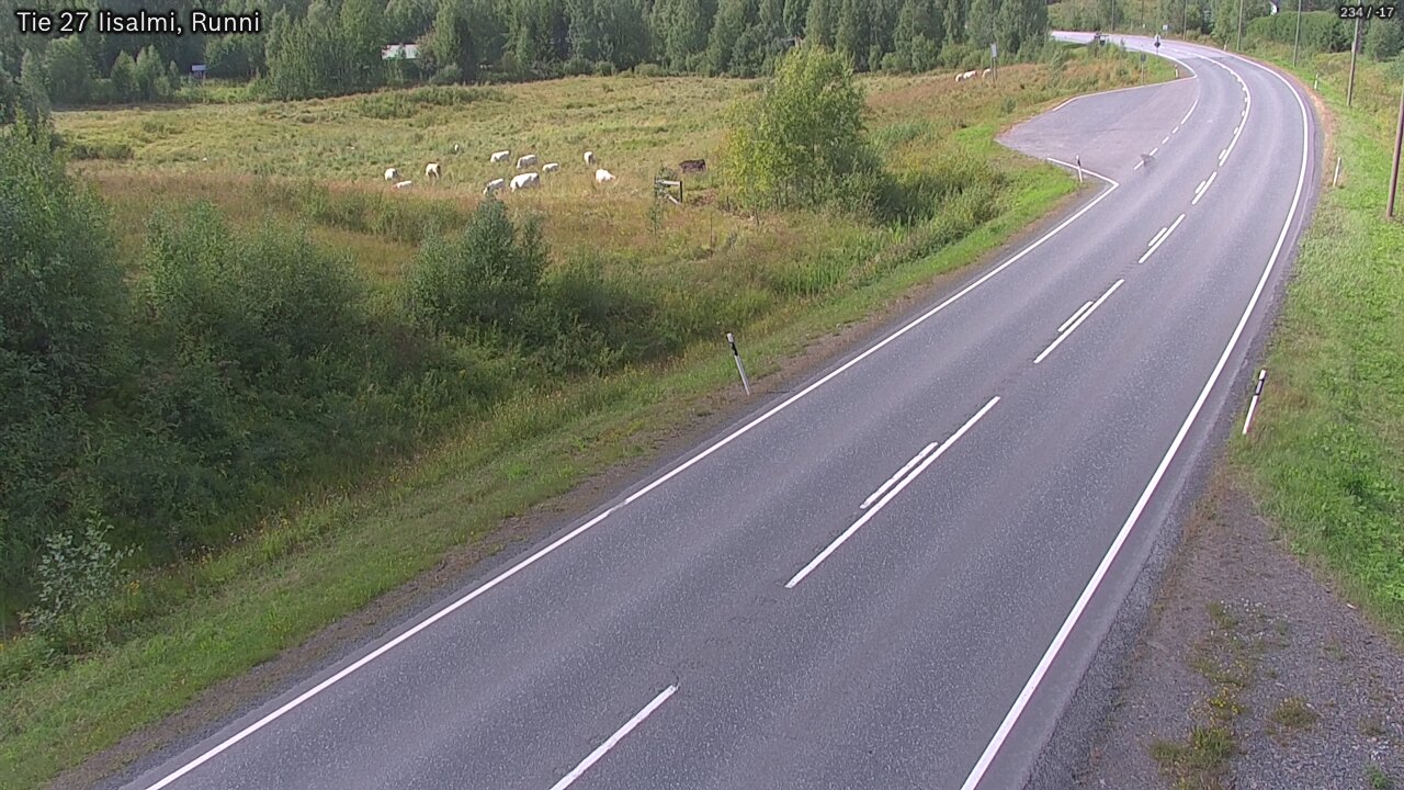Kelikamerat Kuva Tie 27 Iisalmi, Runni, Iisalmi, Pohjois-Savo