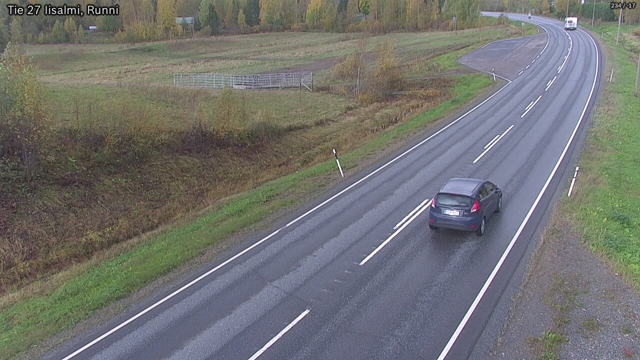 Kelikamerat Kuva Tie 27 Iisalmi, Runni, Iisalmi, Pohjois-Savo