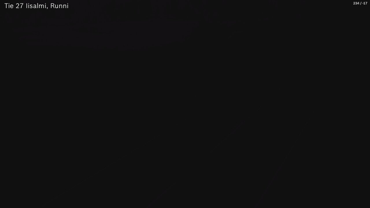 Weather Camera Image Väg 27 Idensalmi, Runni, Iisalmi, Pohjois-Savo