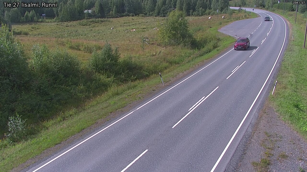Kelikamerat Kuva Tie 27 Iisalmi, Runni, Iisalmi, Pohjois-Savo