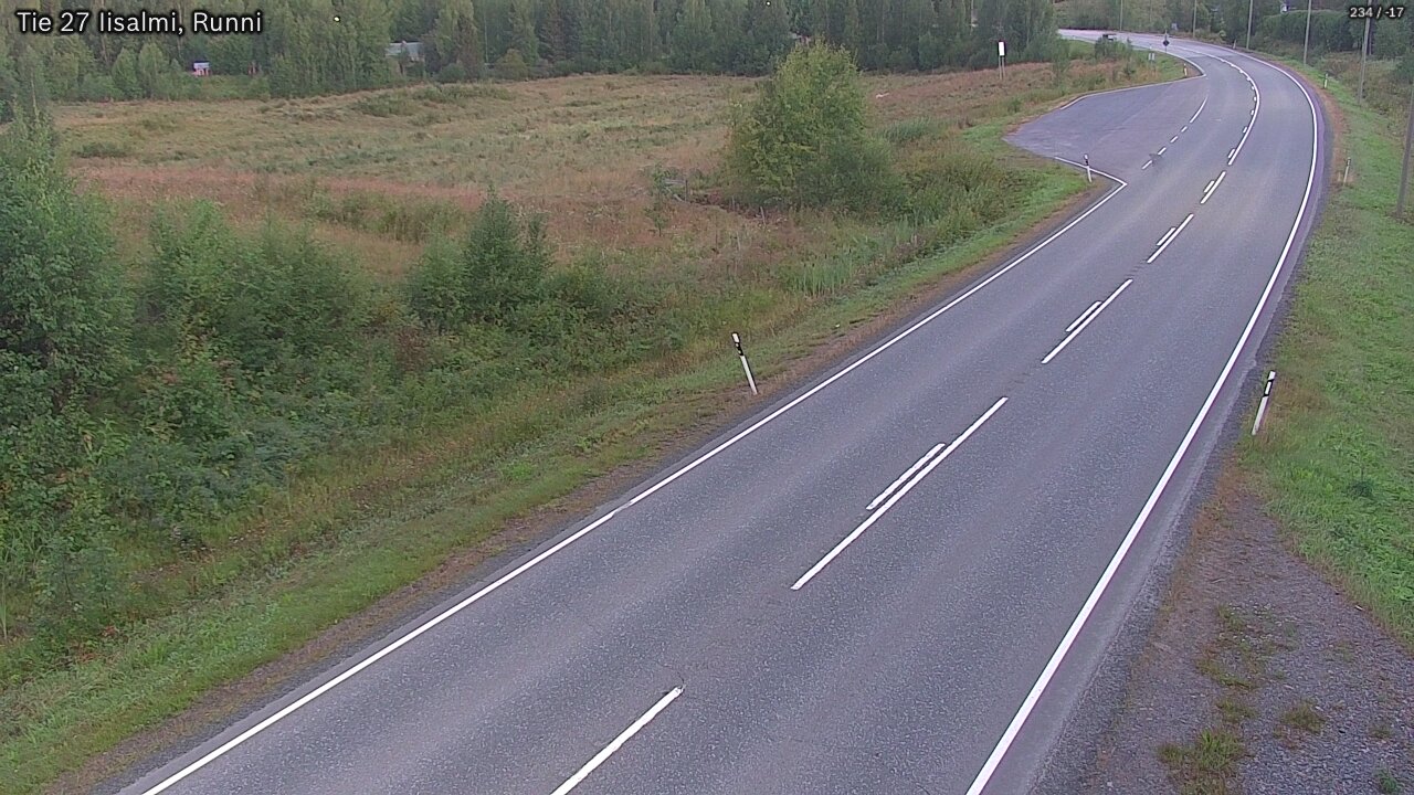 Kelikamerat Kuva Tie 27 Iisalmi, Runni, Iisalmi, Pohjois-Savo
