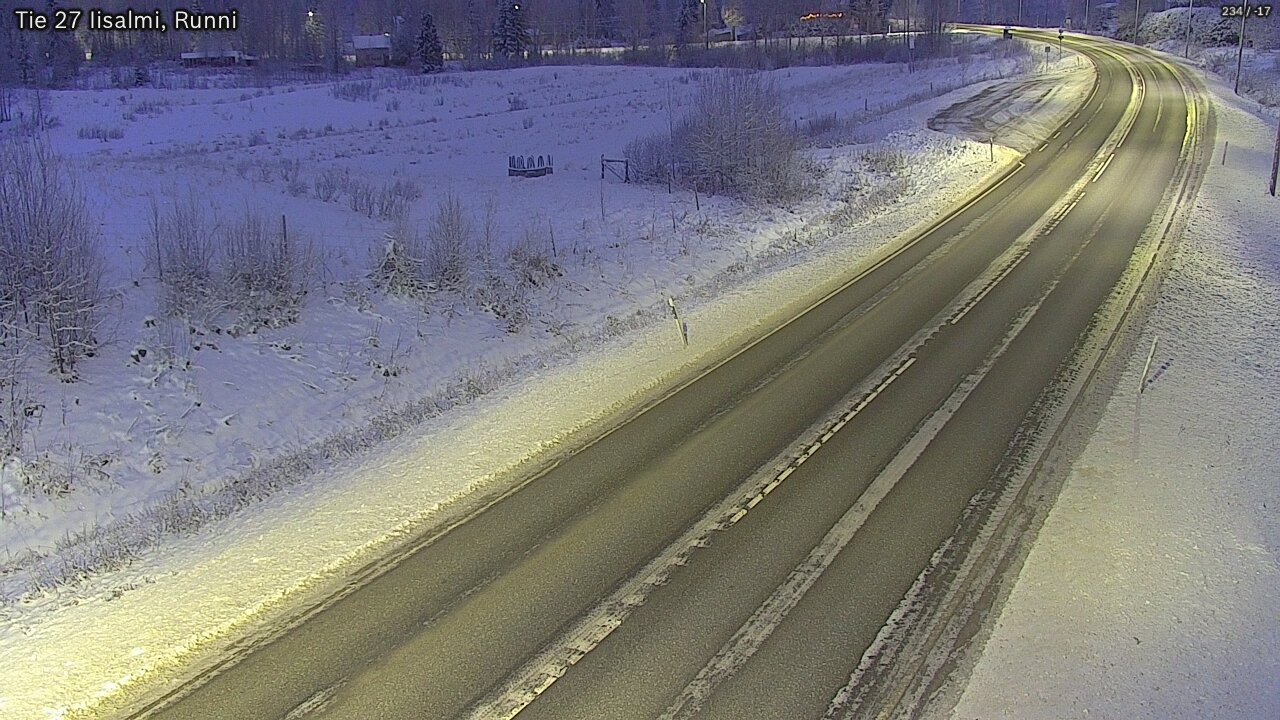 Kelikamerat Kuva Tie 27 Iisalmi, Runni, Iisalmi, Pohjois-Savo