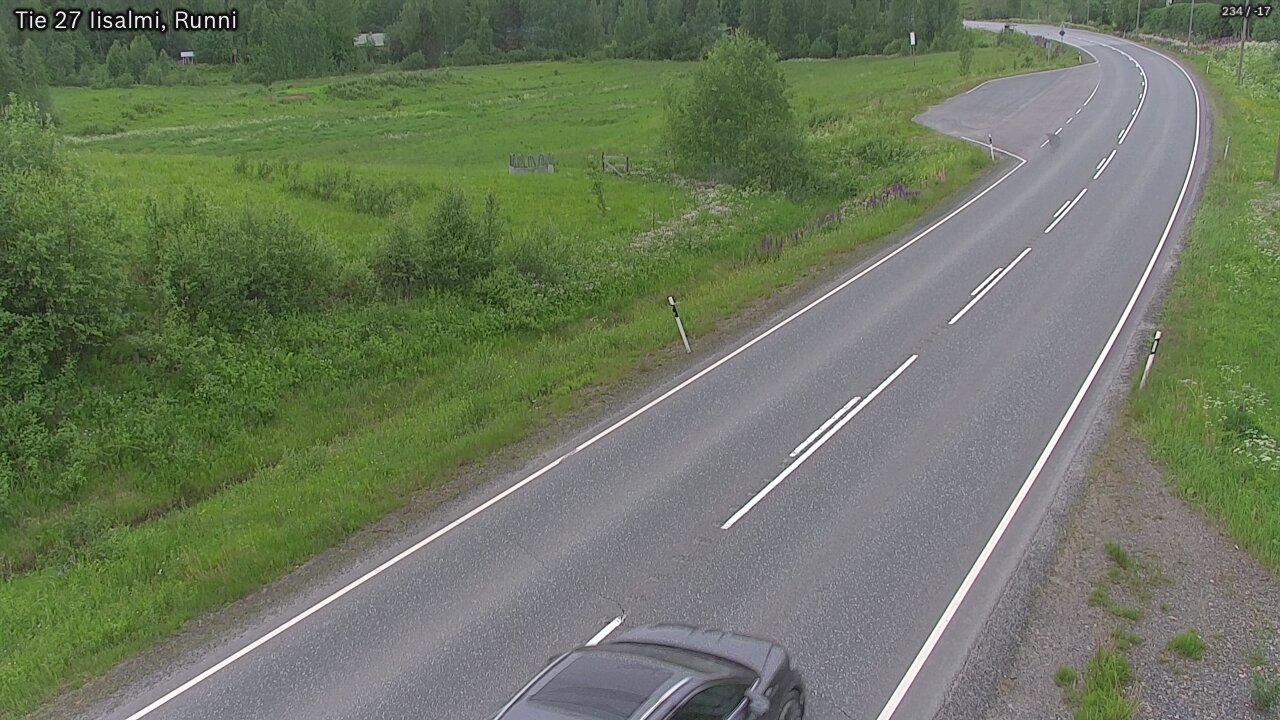 Weather Camera Image Road 27 Iisalmi, Runni, Iisalmi, Pohjois-Savo