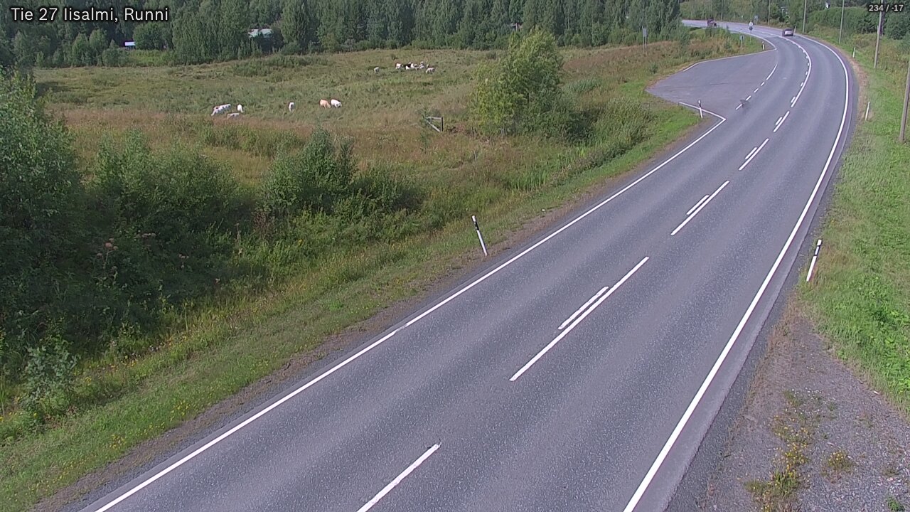 Kelikamerat Kuva Tie 27 Iisalmi, Runni, Iisalmi, Pohjois-Savo