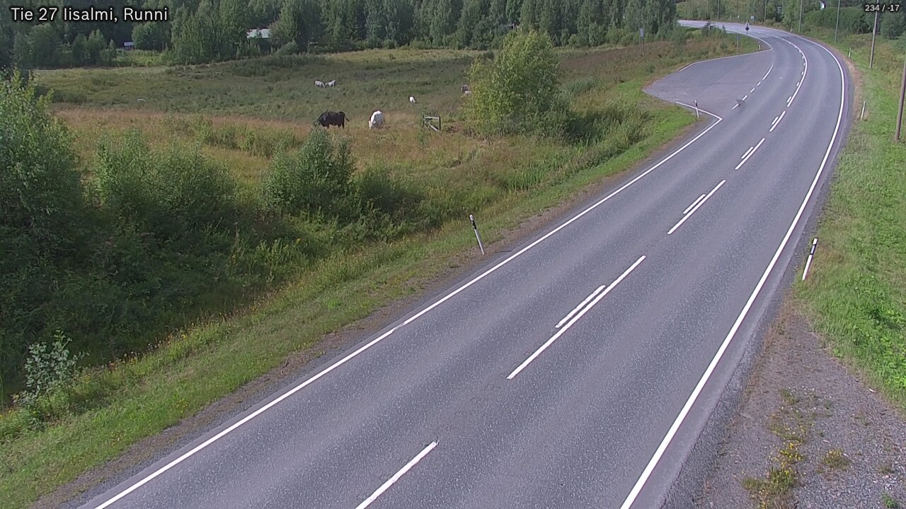 Kelikamerat Kuva Tie 27 Iisalmi, Runni, Iisalmi, Pohjois-Savo