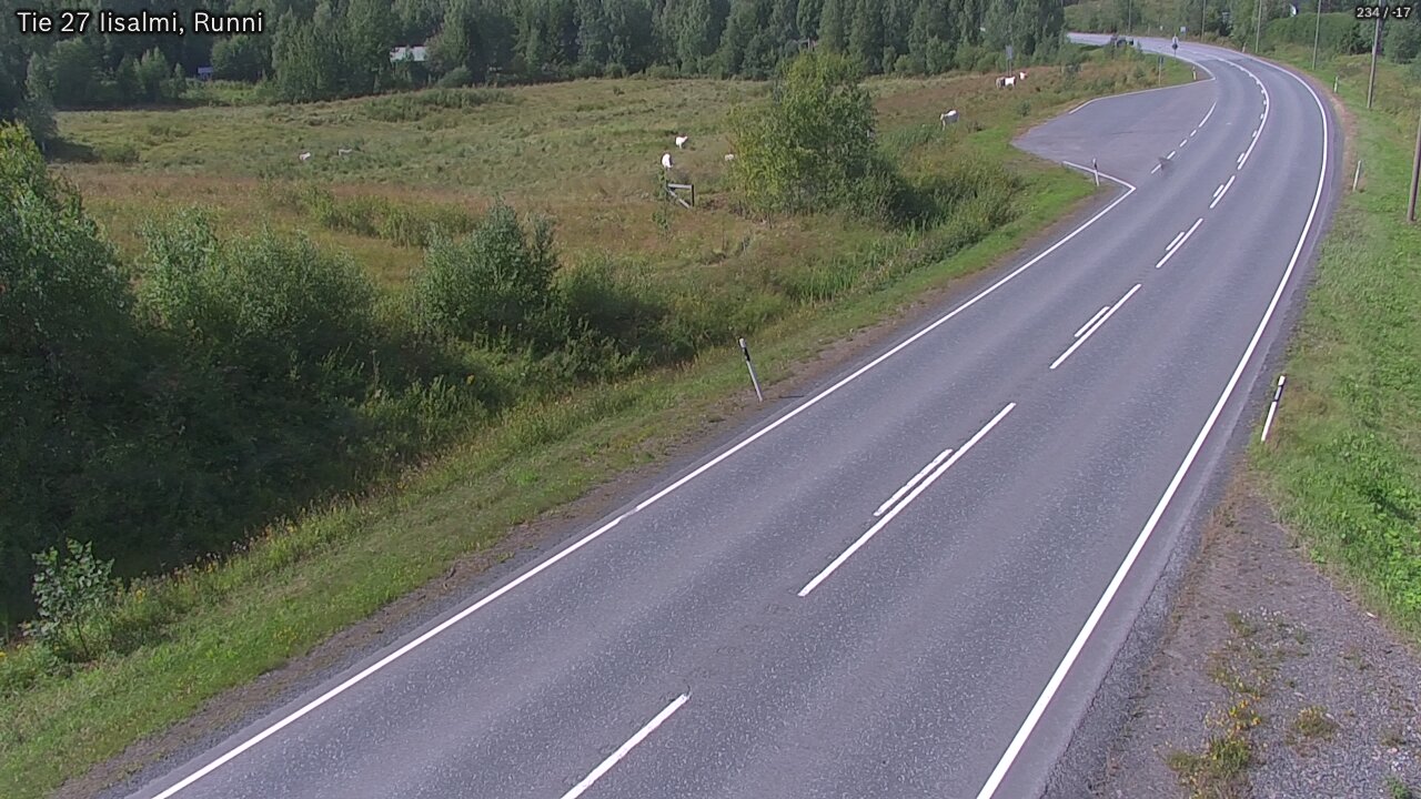 Kelikamerat Kuva Tie 27 Iisalmi, Runni, Iisalmi, Pohjois-Savo