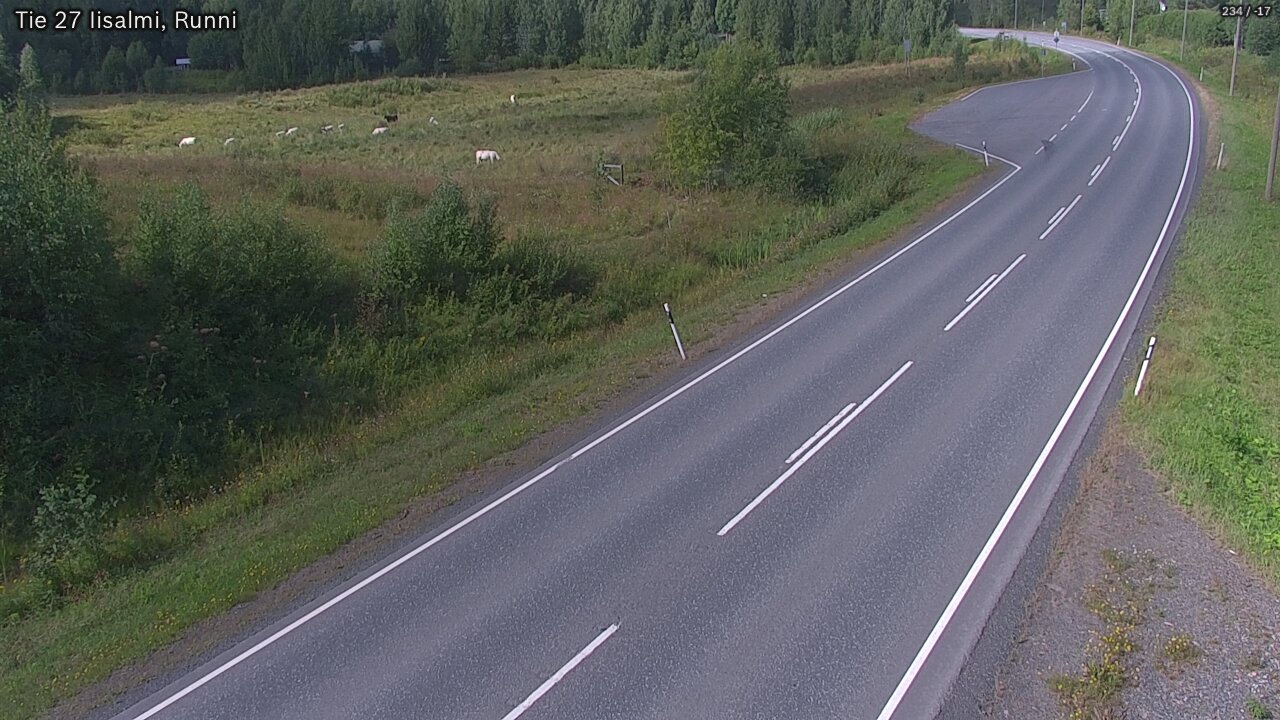 Kelikamerat Kuva Tie 27 Iisalmi, Runni, Iisalmi, Pohjois-Savo